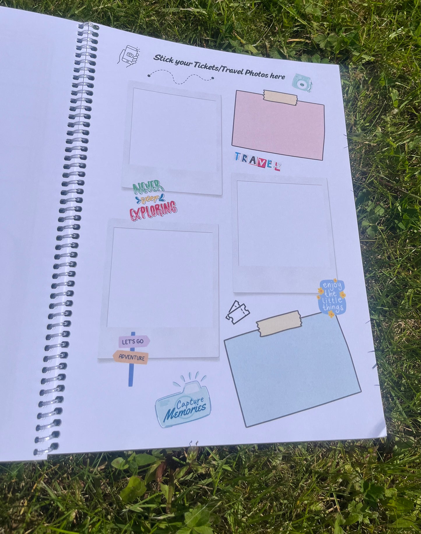 My Holiday Adventure Journal & Activity Book - Age 3-5 & Age 5+