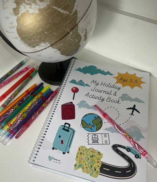 My Holiday Adventure Journal & Activity Book - Age 3-5 & Age 5+