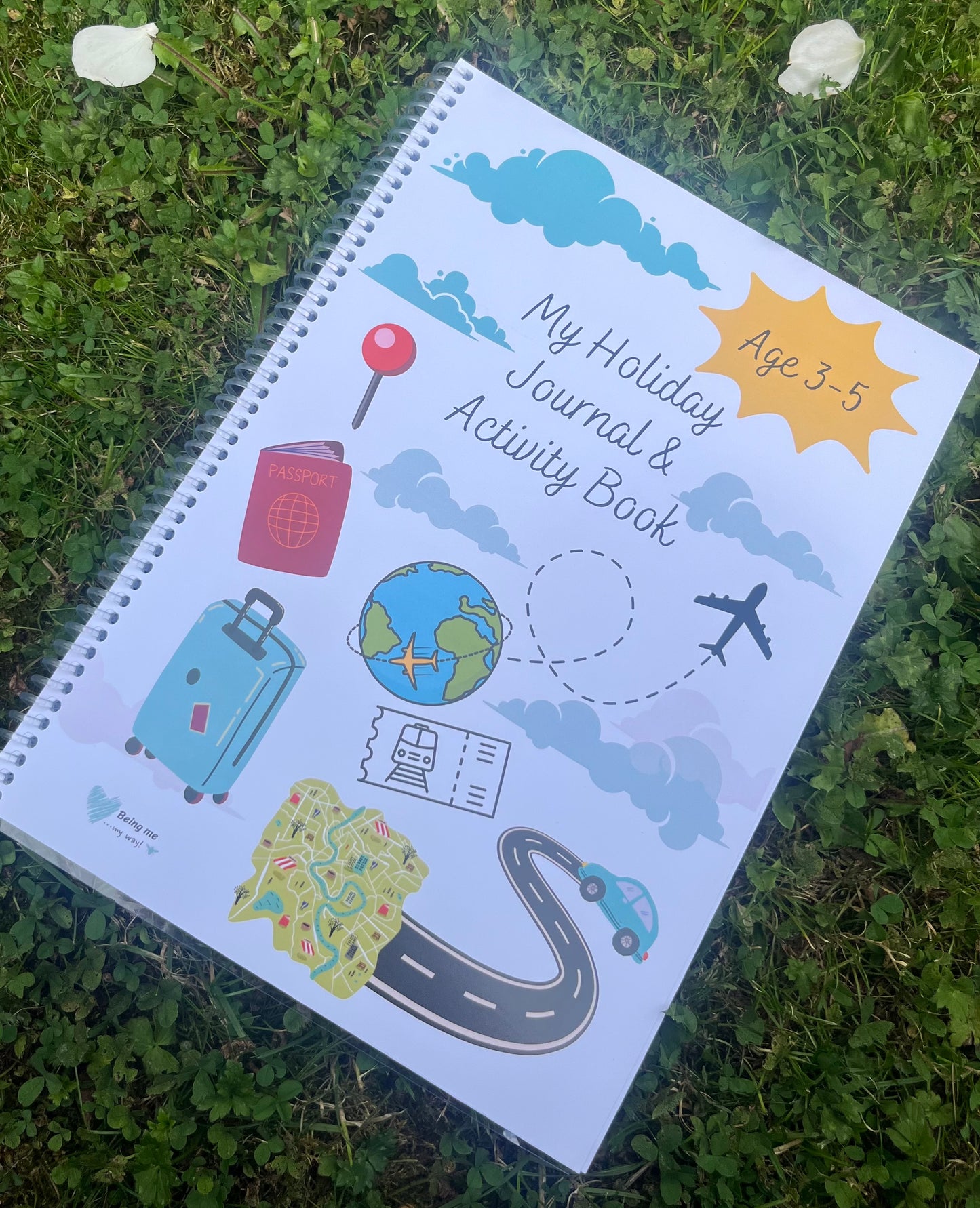 My Holiday Adventure Journal & Activity Book - Age 3-5 & Age 5+