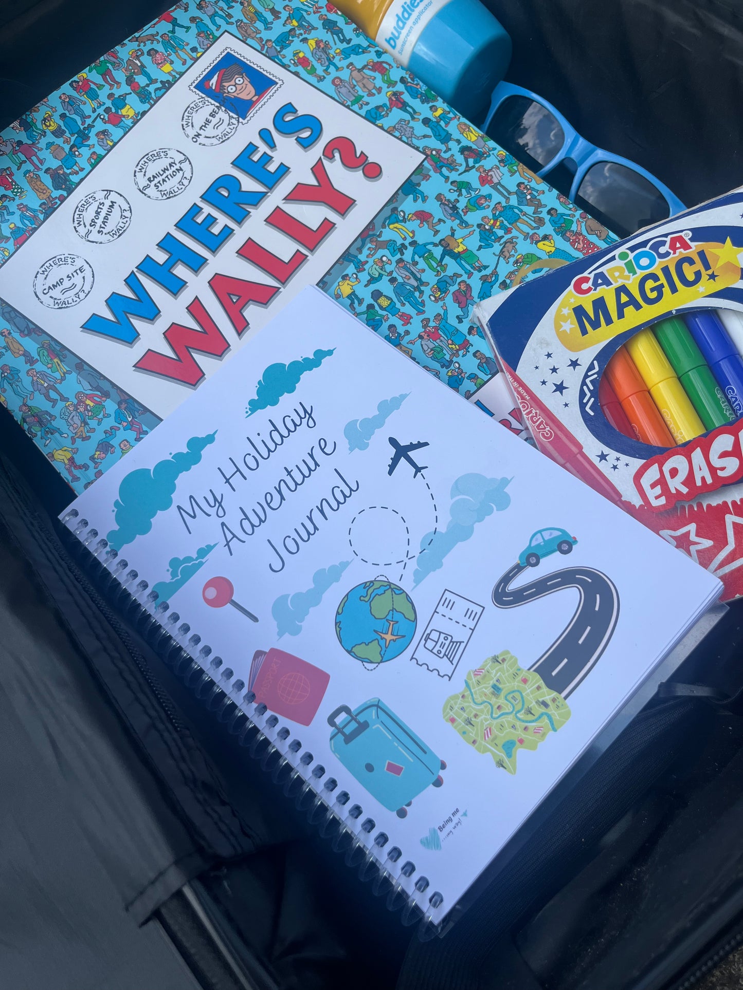 My Holiday Adventure Journal & Activity Book - Age 3-5 & Age 5+