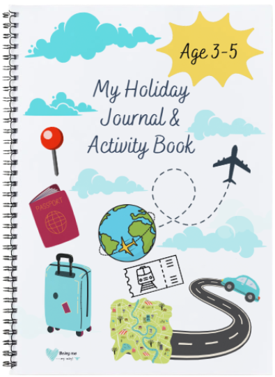 My Holiday Adventure Journal & Activity Book - Age 3-5 & Age 5+